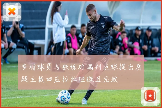 多特球员与教练对漏判点球提出质疑主裁回应拉扯轻微且无效